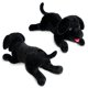 thumbnail image 5 of Perro de laboratorio negro LotFancy de 53 cm para niños, 5 of 7