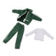 thumbnail image 5 of Figura Masculina A Escala 1/12, Ropa Informal De Manga Larga, Chándal Verde, 5 of 5