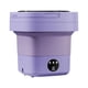 thumbnail image 4 of Mini Lavadora Plegable 6.5L 3 Modelos Potente Para Viajes Dormitorio Lavandería Violeta, 4 of 5