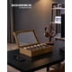 thumbnail image 2 of Watch Box Organizador De Madera De Nogal Rústico Con 12 Ranuras, 2 of 9