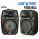 thumbnail image 1 of Parlante Portátil Música Altavoz Luces Coloridad Estereo Rondon, 1 of 3