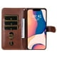 thumbnail image 5 of Funda con Cremallera para iPhone 13, Carcasa Cartera de Cuero PU con Soporte y Tarjetero, 5 of 6