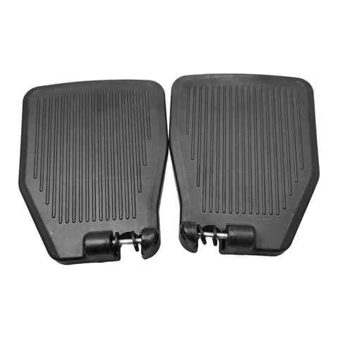 Ioensy - Pedal De Reposapiés Para Silla De Ruedas, Textura Rayada Estable, Resistente Para Reposapiés De Adultos