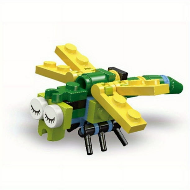 JIE STAR 12 Insect Animals Party Building Blocks Christmas Birthday Gift, Cute Insect Building Blocks Toys, Assembling Educational Insect Building Blocks Toys, Children's Building Blocks Toys Gift