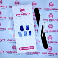 One Minute - Uñas Gel Semicuradas Diseño 024