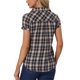 thumbnail image 3 of INSPIRE CHIC Camisas de Cuadros para Mujer Cuello en Punta Abotonado Blusas de Regreso a Clases Blanco Azul Oscuro M, 3 of 6
