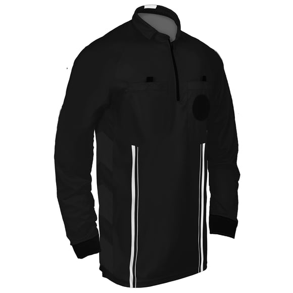 CAMISETA Total Soccer Factory talla grande negra de manga larga