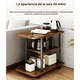 thumbnail image 3 of Mesa Centro 3 Niveles Mesa Auxiliar Decorativa Mesa #17, 3 of 3