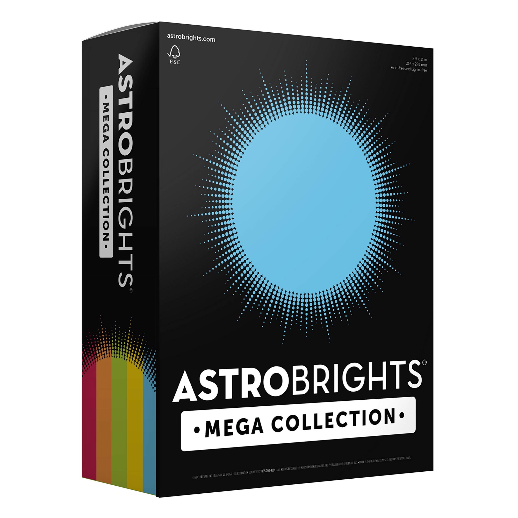 Cartulina De Colores Astrobrights Mega Collection, 320 Hojas