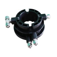 Ioensy - Válvula De Aire Giratoria Para Cambiador De Neumáticos, Ligera, De 49,5 Mm, Para Piezas De Cambiador De Neumáticos, Tipo B, Color Negro