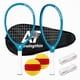 thumbnail image 1 of Set de raqueta Airuingthin 24,5 × 55,8 cm Fibra de carbono Azul, 1 of 6