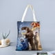thumbnail image 2 of The Fantastic Four Bolso de tela con estampado de lienzo para mujer, bolsa de compras reutilizable y estética, con cremallera interior, regalo para mujer, 35 × 40 cm., 2 of 6