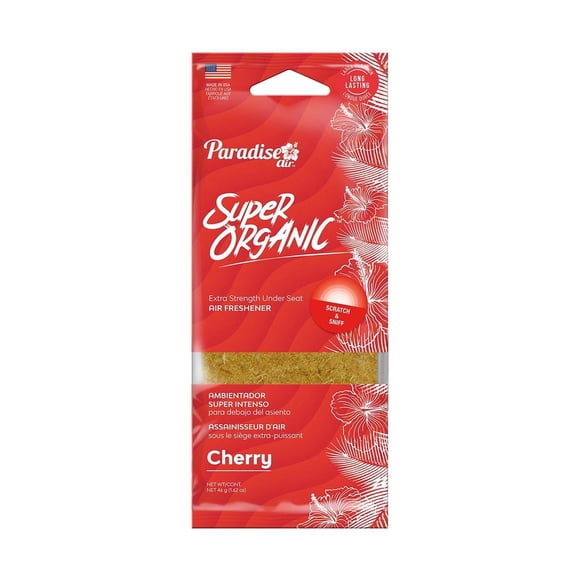 PARADISE AROMATIZANTE SUPER ORGANIC AROMA CEREZA