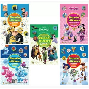 Editorial Guadal - Libro Pack 5 Libros Infantil Con Stickers
