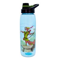 Botella De Agua Silver Buffalo Disney Robin Hood De 800 Ml Sin Bpa