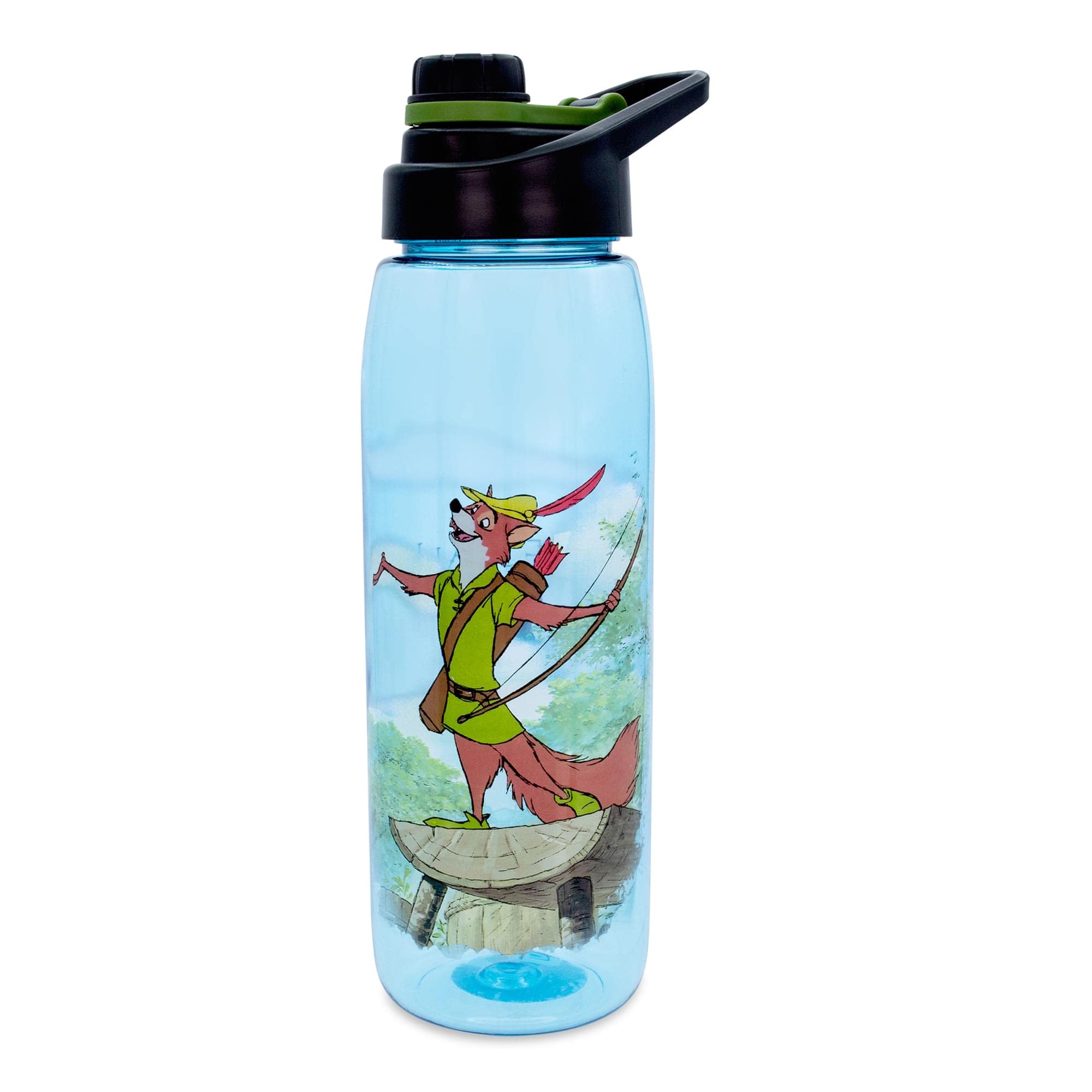 Botella De Agua Silver Buffalo Disney Robin Hood De 800 Ml Sin Bpa