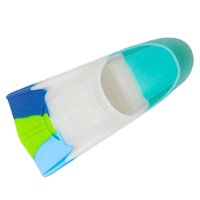 Magideal - Aletas De Natación Para Niños, Aletas De Natación Portátiles Antideslizantes, Buceo, Entrenamiento De Natación, Esnórquel, Niñas, Niños, Herramientas Azul S