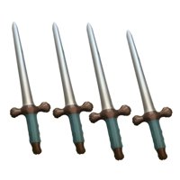 Magideal - 4 Piezas De Accesorios De Disfraz De Inflable, Juguetes Para Juego De Imitación, Accesorios De Cosplay, Recuerdos De Fiesta Para Festivales De