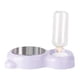 thumbnail image 4 of Dispensador Automático Del Cuenco Del Agua Del Alimento Del Gato Del Perro Del Alimentador Automático Del Animal Doméstico Púrpura, 4 of 5