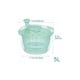 thumbnail image 2 of Centrifugadora de ensaladas Centrifugadora de lechuga grande Diseño de secado rápido Contiene BPA Lavadora de frutas con recipiente, tapete antideslizante y cubierta de seguridad Centrifugadora de ver, 2 of 5