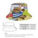 thumbnail image 2 of Sombrero Bucket Desmarcar Timothy Plegable, 2 of 6
