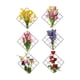thumbnail image 3 of Calcomanías De Pared De Rejilla Calcomanía De Decoración De Pared Elegante Para Sala De Estar Decoración De Dormitorio Estilo D, 3 of 5