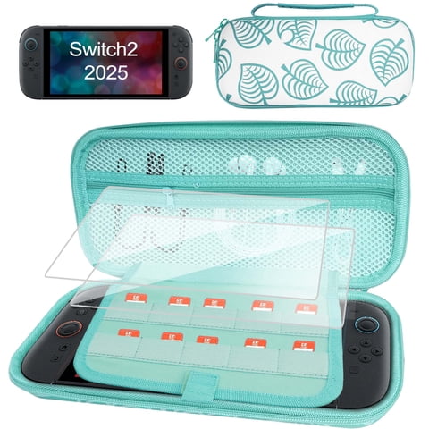 Sixgoldhua - Estuche Rígido Para Nintendo Switch 2 (2025) – Con 12 Espacios Para Juegos, Protección Para Consola Y Accesorios