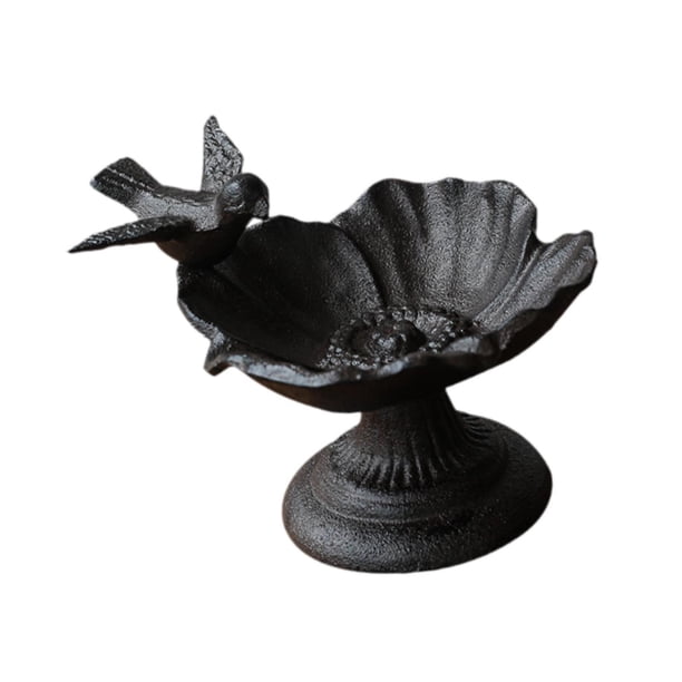 Cuenco Para Baño De Pájaros De Jardín, Baño De Pájaros Decorativo, Regalo Decorativo, Comedero Para Pájaros Con Flores