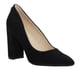 thumbnail image 2 of Pump Nine West Astoria 9x9 de gamuza negra para mujer, talla 11, 2 of 7