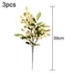 thumbnail image 2 of 3 hojas de olivo artificiales con frutas, ramas de olivo artificiales, plantas verdes para decoración del hogar y la oficina., 2 of 5
