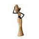 thumbnail image 3 of Figura De Mujer Africana, Obra De Arte, Hecha A Mano, Multifuncional, Adorno De Mesa, Estilo C, 3 of 5