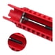 thumbnail image 2 of Llave Multi-función Gásfiter Instalación/reparación Grifería Rojo, 2 of 8