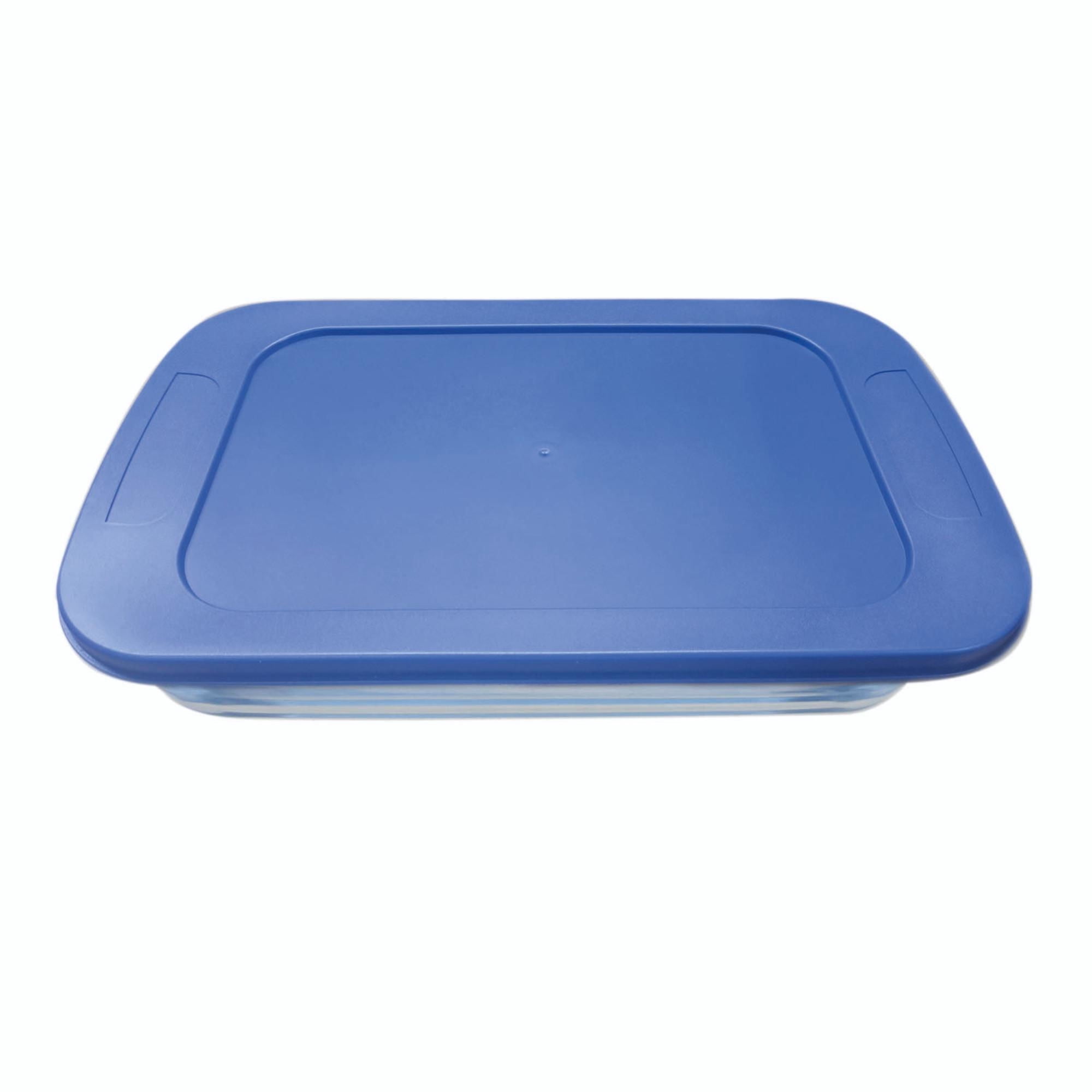 Fuente Con Tapa 1.6l 1 Pieza Vidrio Transparente Haus
