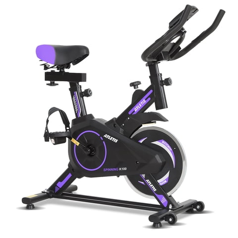Atletis - Bicicleta Spinning K100 Morada