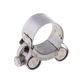 thumbnail image 1 of pinza universal de la abrazadera del tubo de escape de la motocicleta de 26-28m m - acero inoxidable, 1 of 5