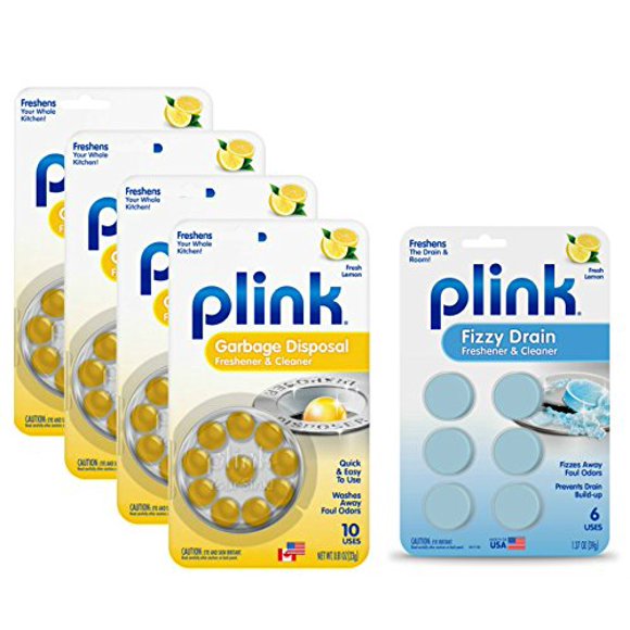 Limpiador de Desagües Plink 4 unidades + Tabletas Efervescentes