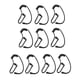 thumbnail image 1 of Tubo De Micrófono De Audio De Bobina Acústica De Repuesto De 10 Piezas Para Auricular Walkie Talkie, 1 of 5