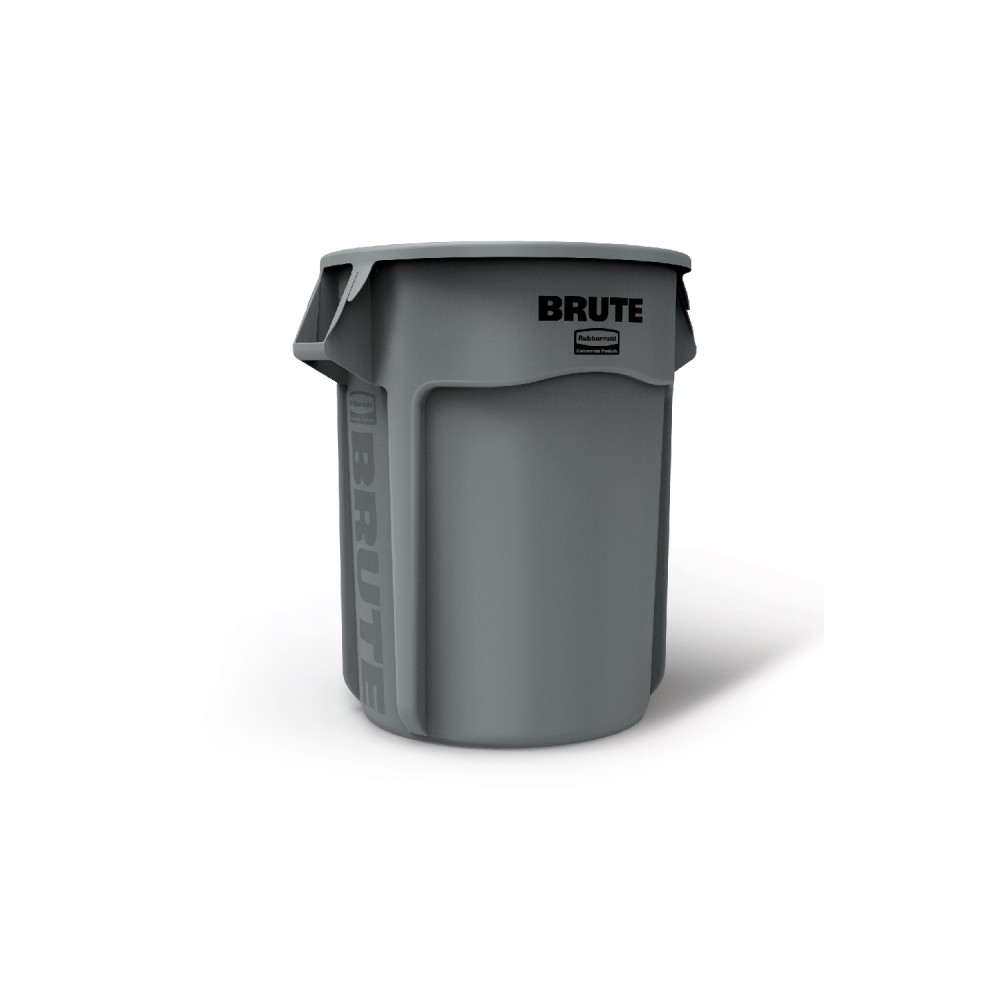 Rubbermaid - Basurero Brute Gris 121 Litros