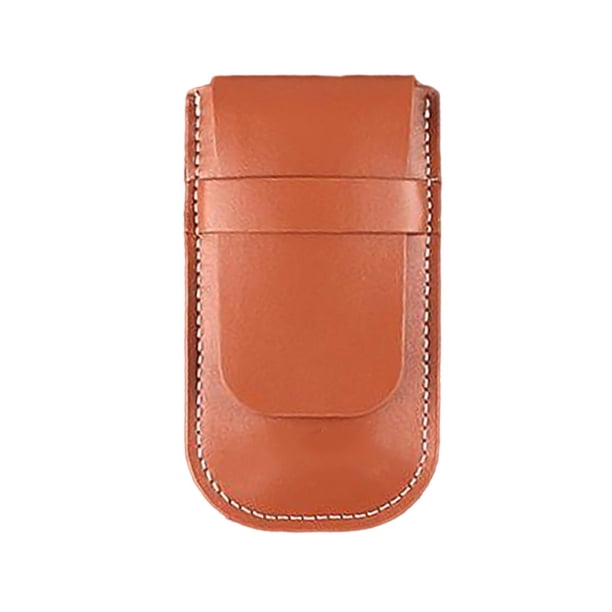 Bolsa de viaje para reloj, caja de reloj portátil, exhibición de joyería, bolsa protectora de almacenamiento para reloj, rollo de reloj para hombres , marrón