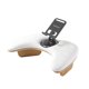 thumbnail image 3 of Reposabrazos De Manicura Para Técnicos De U?as Con Soporte Para Teléfono, Almohada De Apoyo Para Manos Para El Hogar, Color Blanco, 3 of 5