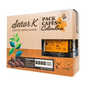 Café Señor K - Cápsulas Espresso Colombia Laderas Señor K 50 Unidades