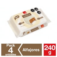 Alfajor Blanco Premium Pack 4Un 240 Calaf