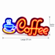 thumbnail image 5 of Letrero Neón Led Coffee Taza De Café Decorativo Para Negocio, 5 of 7