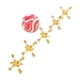 thumbnail image 3 of Jacks Game Con Ball Jacks Y Bouncy Ball Para Premios De Juego Family Game Night Gold, 3 of 5