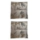 thumbnail image 2 of 2 Piezas Fundas De Almohada Lujosa Funda De Cojín Para Oficina Dormitorio Hogar Gris, 2 of 3