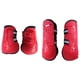 thumbnail image 5 of 4 Uds Botas De Caballos Protección De Piernas Para Entrenamiento De Salto Accesorios Ecuestres Rojo XL, 5 of 5