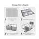 thumbnail image 3 of Corralito Para Bebe Corral De Seguridad Plegable Gimnasio Gris Osos, 3 of 4