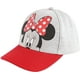 thumbnail image 1 of Gorra De Béisbol Minnie Mouse Para Niñas De 2 A 4 Años Color Gris Y Rojo, 1 of 3
