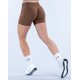 thumbnail image 2 of Short Training Mujer Seamless Pretina Bicolor Estilo Moderno - YJ346, 2 of 3