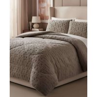 Imac Hogar - Cubrecama Acolchado Con Chiporro Diseño Texturizado King